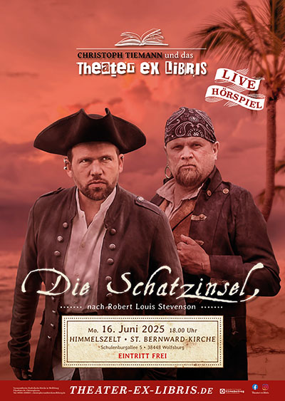 Die Schatzinsel - Live-Hörspiel nach Robert Louis Stevenson in Wolfsburg