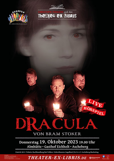 Christoph Tiemann & das Theater ex libris: DRACULA - Live-Hörspiel Ascheberg