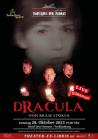 Christoph Tiemann & das Theater ex libris: DRACULA - Live-Hörspiel Tecklenburg